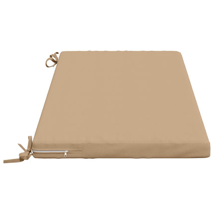 Bænkpude SOEST 100% polyester Sandfarvet 110 x 50 x 5 cm