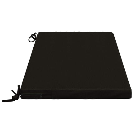 Bænkpude SOEST 100% polyester Sort 110 x 50 x 5 cm