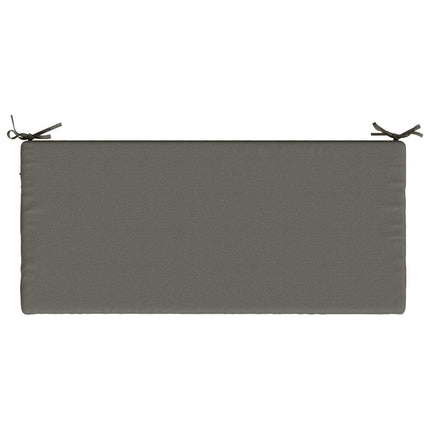 Bænkpude SOEST 100% polyester Grå 110 x 50 x 5 cm