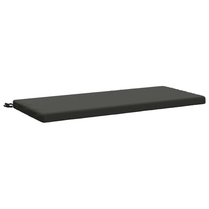 Bænkpude SOEST 100% polyester Antracit 110 x 50 x 5 cm