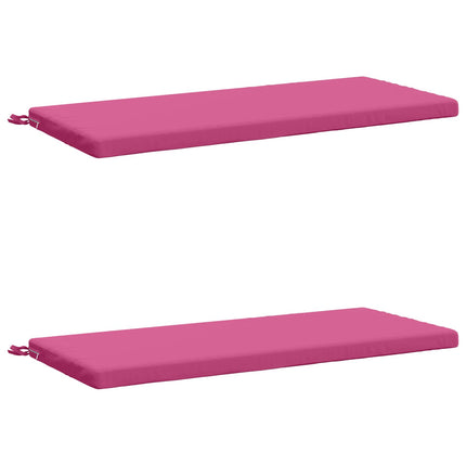 2-delt bænkepude SOEST 2 stk. 100% polyester Lyserød