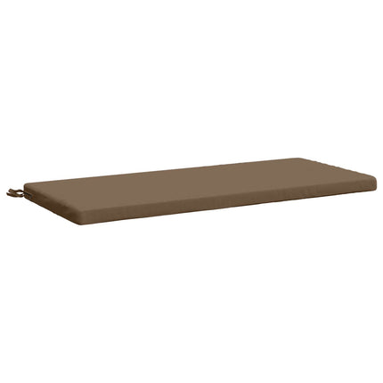 Bænkpude SOEST 100% polyester Gråbrun 120 x 50 x 5 cm