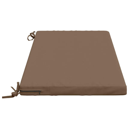 Bænkpude SOEST 100% polyester Gråbrun 120 x 50 x 5 cm