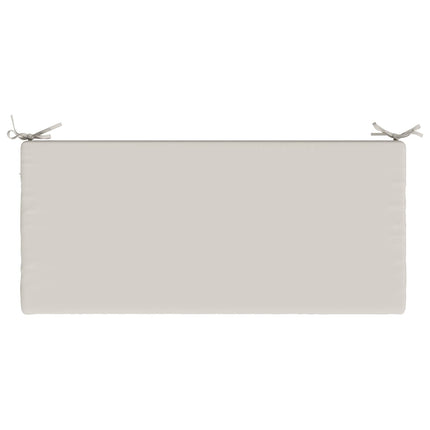 Bænkpude SOEST 100% polyester Hvid 120 x 50 x 5 cm