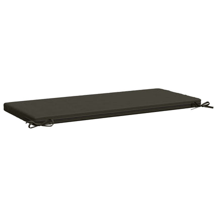 Bænkpude SOEST 100% polyester Antracit 120 x 50 x 5 cm