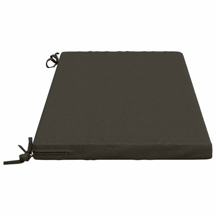 Bænkpude SOEST 100% polyester Antracit 120 x 50 x 5 cm