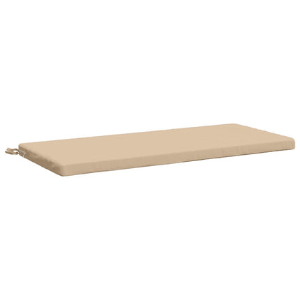 Bænkpude SOEST 100% polyester Cremefarvet 120 x 50 x 5 cm