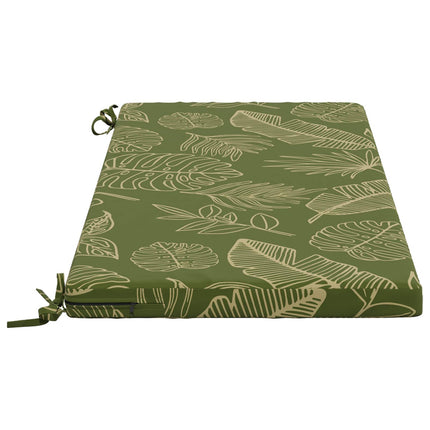 Bænkpude SOEST 100% polyester Bladdesign 120 x 50 x 5 cm