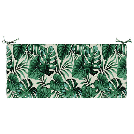 Bænkpude SOEST 100% polyester Bladmønster 120 x 50 x 5 cm