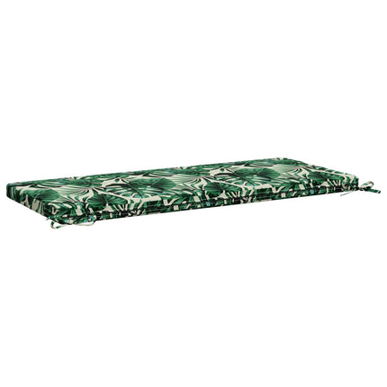 2-delt bænkepude SOEST 2 stk. 100% polyester Bladmønster