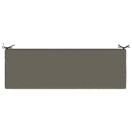 Bænkpude SOEST 100% polyester Grå 140 x 50 x 5 cm