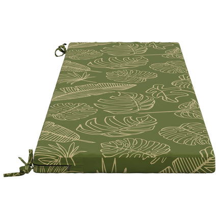 2-delt bænkepude SOEST 2 stk. 100% polyester Bladdesign