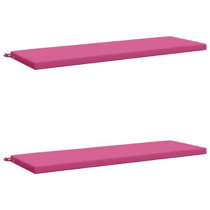 2-delt bænkepude SOEST 2 stk. 100% polyester Lyserød