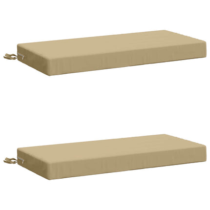 2-delt bænkepude SOEST 2 stk. 100% polyester Beige