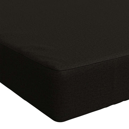 Bænkpude SOEST 100% polyester Sort 80 x 40 x 8 cm