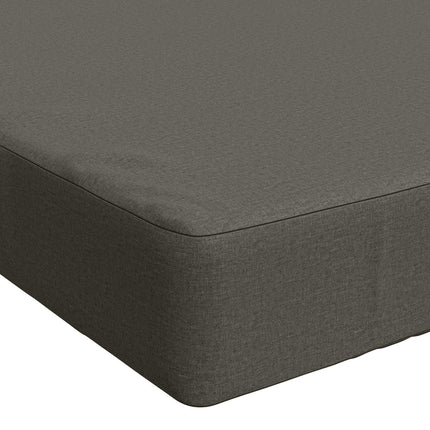 2-delt bænkepude SOEST 2 stk. 100% polyester Grå 80 x 40 x 8 cm