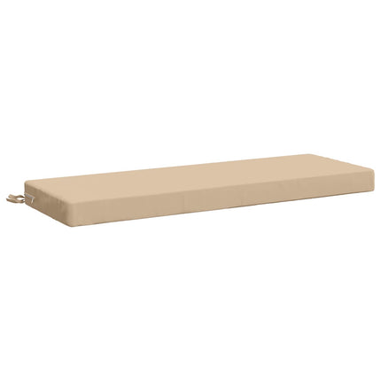 Bænkpude SOEST 100% polyester Cremefarvet 100 x 40 x 8 cm