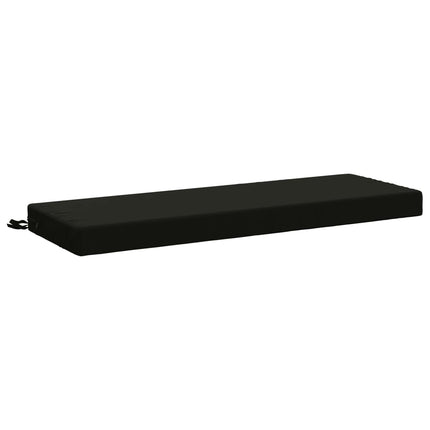 Bænkpude SOEST 100% polyester Sort 100 x 40 x 8 cm