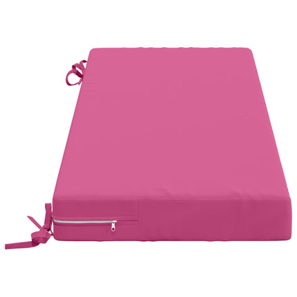 Bænkpude SOEST 100% polyester Lyserød 100 x 40 x 8 cm