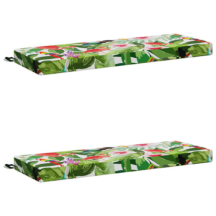 2-delt bænkepude SOEST 2 stk. 100% polyester Flerfarvet