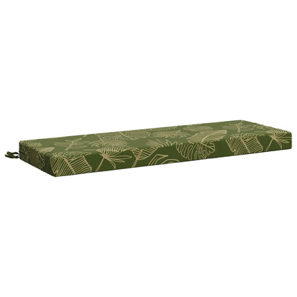 2-delt bænkepude SOEST 2 stk. 100% polyester Bladdesign