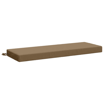 Bænkpude SOEST 100% polyester Gråbrun 120 x 40 x 8 cm