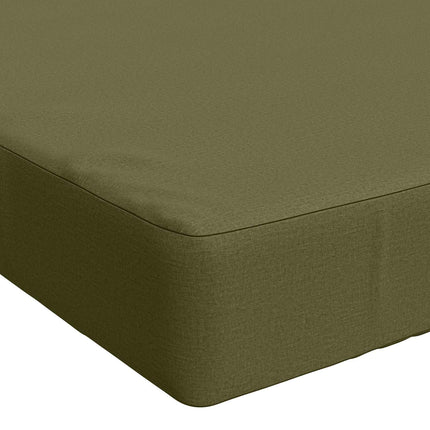 Bænkpude SOEST 100% polyester Olivengrøn 140 x 40 x 8 cm
