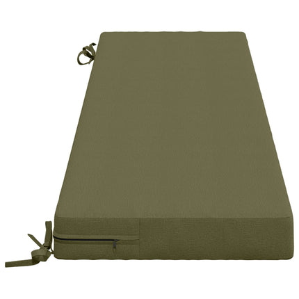 Bænkpude SOEST 100% polyester Olivengrøn 140 x 40 x 8 cm