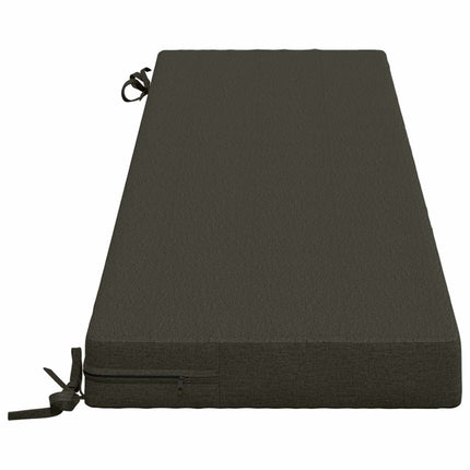 2-delt bænkepude SOEST 2 stk. 100% polyester Antracit