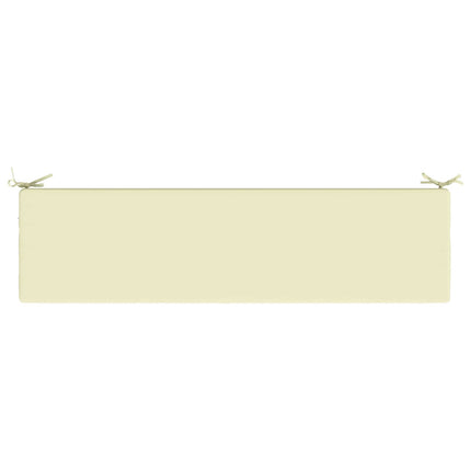Bænkpude SOEST 100% polyester Cremefarvet 140 x 40 x 8 cm