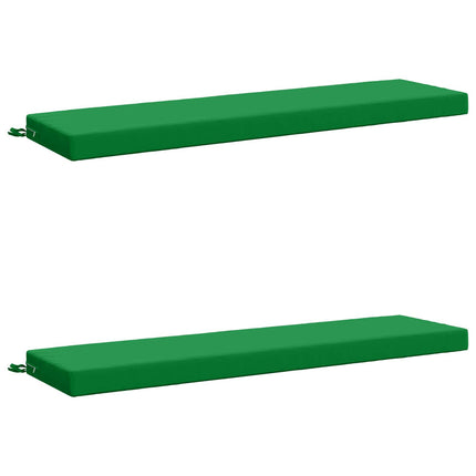 2-delt bænkepude SOEST 2 stk. 100% polyester Grøn