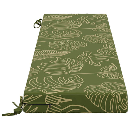 2-delt bænkepude SOEST 2 stk. 100% polyester Bladdesign