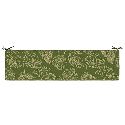 2-delt bænkepude SOEST 2 stk. 100% polyester Bladdesign