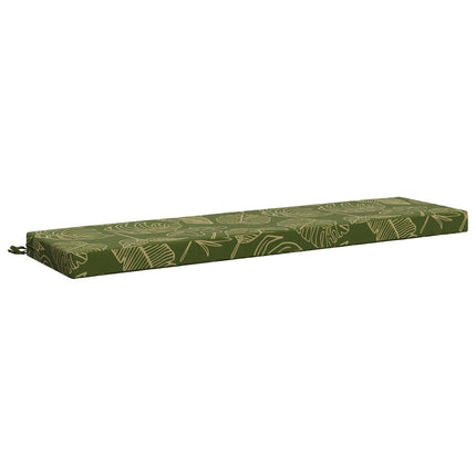 2-delt bænkepude SOEST 2 stk. 100% polyester Bladdesign