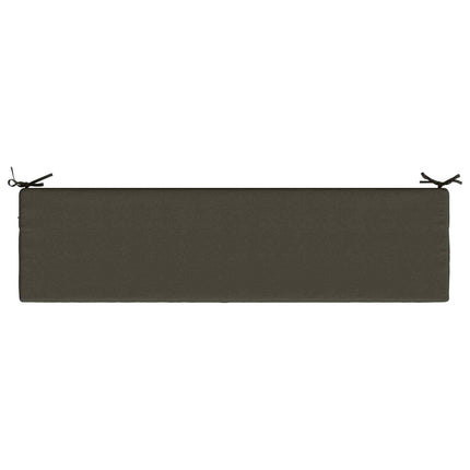Bænkpude SOEST 100% polyester Antracit 160 x 40 x 8 cm