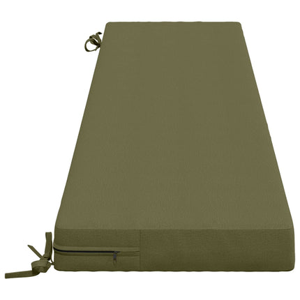 Bænkpude SOEST 100% polyester Olivengrøn 170 x 40 x 8 cm