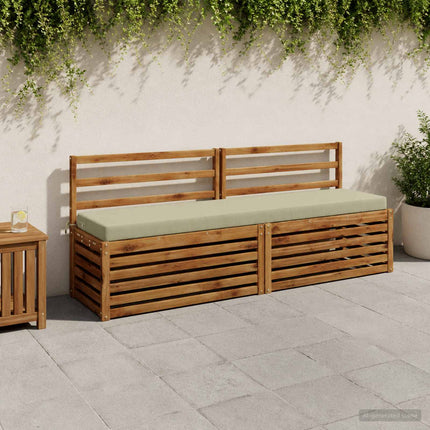 Bænkpude SOEST 100% polyester Lys grøn 170 x 40 x 8 cm