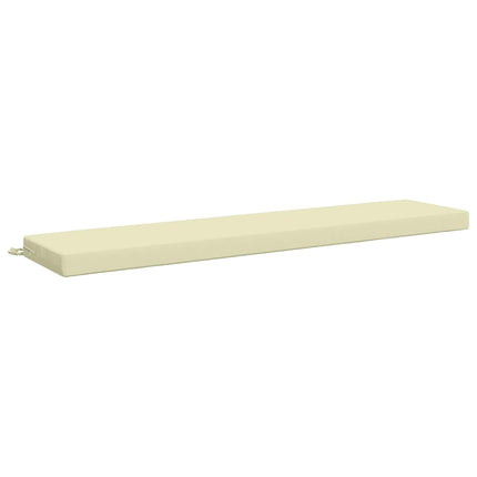 Bænkpude SOEST 100% polyester Cremefarvet 170 x 40 x 8 cm