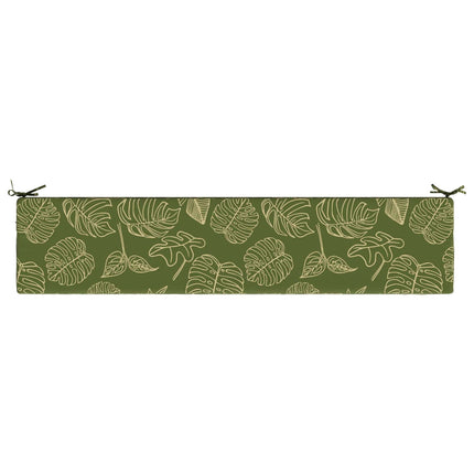 2-delt bænkepude SOEST 2 stk. 100% polyester Bladdesign