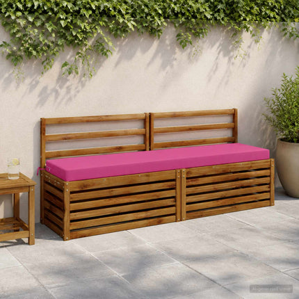 Bænkpude SOEST 100% polyester Lyserød 170 x 40 x 8 cm