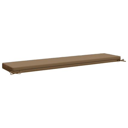 Bænkpude SOEST 100% polyester Gråbrun 170 x 40 x 8 cm
