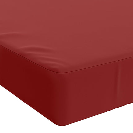 Bænkpude SOEST 100% polyester Vinrød 170 x 40 x 8 cm