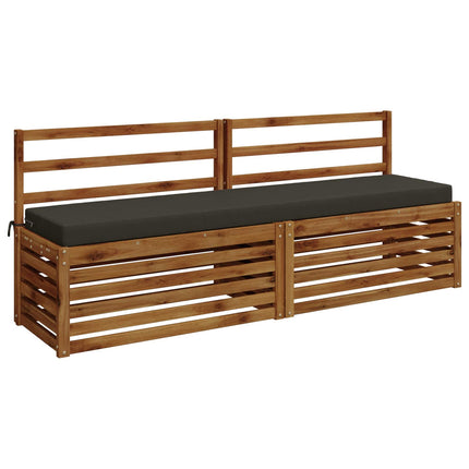 Bænkpude SOEST 100% polyester Antracit 180 x 40 x 8 cm