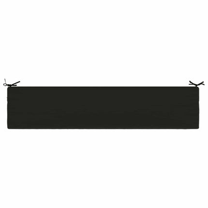 Bænkpude SOEST 100% polyester Sort 180 x 40 x 8 cm