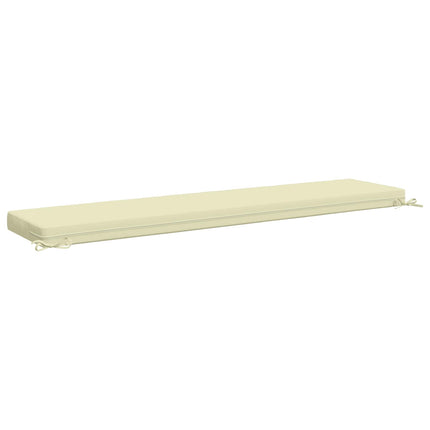 Bænkpude SOEST 100% polyester Cremefarvet 180 x 40 x 8 cm