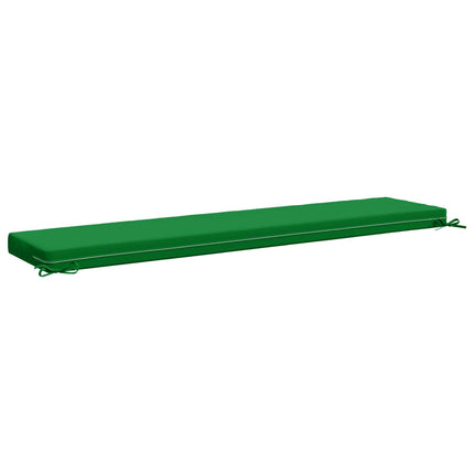 Bænkpude SOEST 100% polyester Grøn 200 x 40 x 8 cm