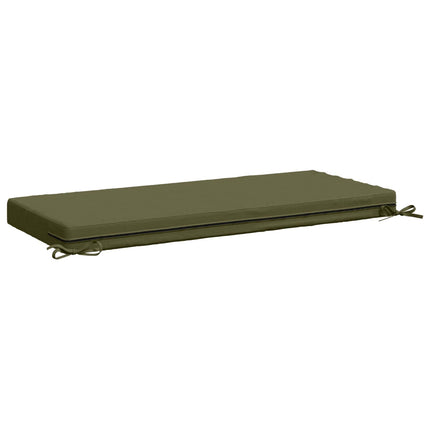 Bænkpude SOEST 100% polyester Olivengrøn 110 x 50 x 8 cm
