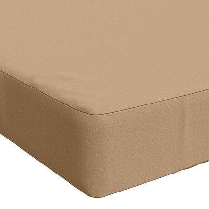 2-delt bænkepude SOEST 2 stk. 100% polyester Sandfarvet
