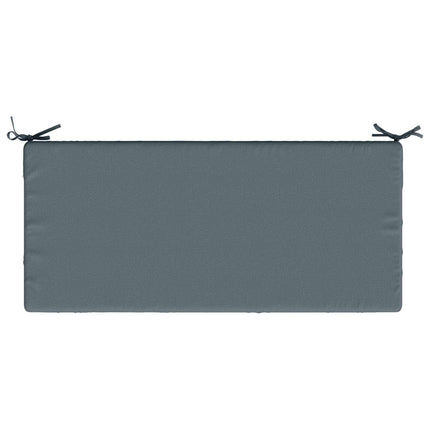 Bænkpude SOEST 100% polyester Blå 110 x 50 x 8 cm