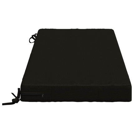 2-delt bænkepude SOEST 2 stk. 100% polyester Sort